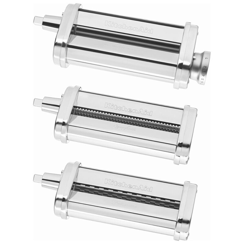 KitchenAid Pasta Roller & Cutter Set - Red | P.C. Richard & Son