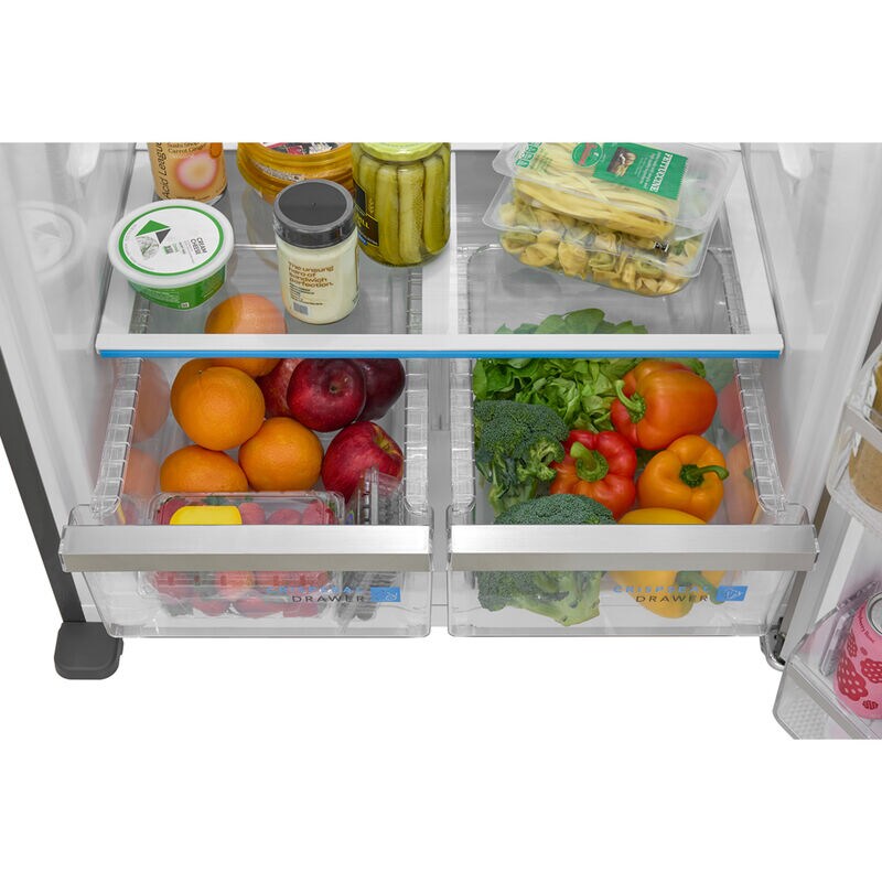 Frigidaire Gallery 30 in. 20.0 cu. ft. Garage Ready Top Freezer Refrigerator - Stainless Steel, , hires