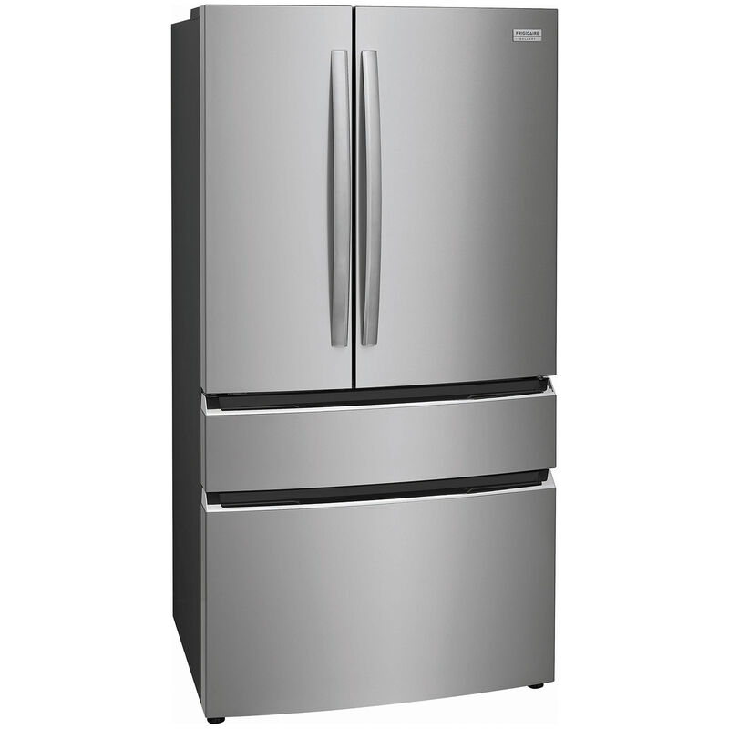 Frigidaire Gallery 36 in. 27.2 cu. ft. 4-Door French Door Refrigerator with Internal Water Dispenser - Stainless Steel, , hires