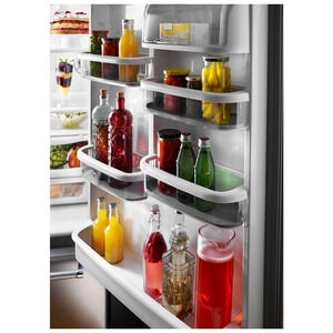 KitchenAid 30 in. 19.0 cu. ft. Bottom Freezer Refrigerator Right Hinged - Stainless Steel, , hires