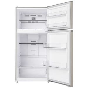 Midea 28 in. 14.2 cu. ft. Counter Depth Garage-Ready Top Freezer Refrigerator - Stainless Steel, Stainless Steel, hires