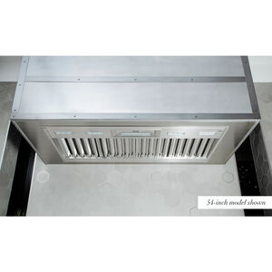 Thermador Professional Series 60 in. Smart Ducted Standard Style Range Hood with 4 Fan Speeds & 4 LED Lights - Stainless Steel, , hires