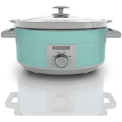 Black & Decker 7-Quart Slow Cooker - Teal | SC2007D-1