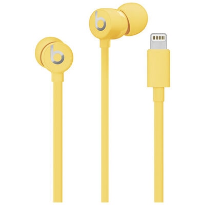 Beats by Dr. Dre - urBeats3 Earphones with Lightning Connector - Yellow | BTSURBTS3LYL