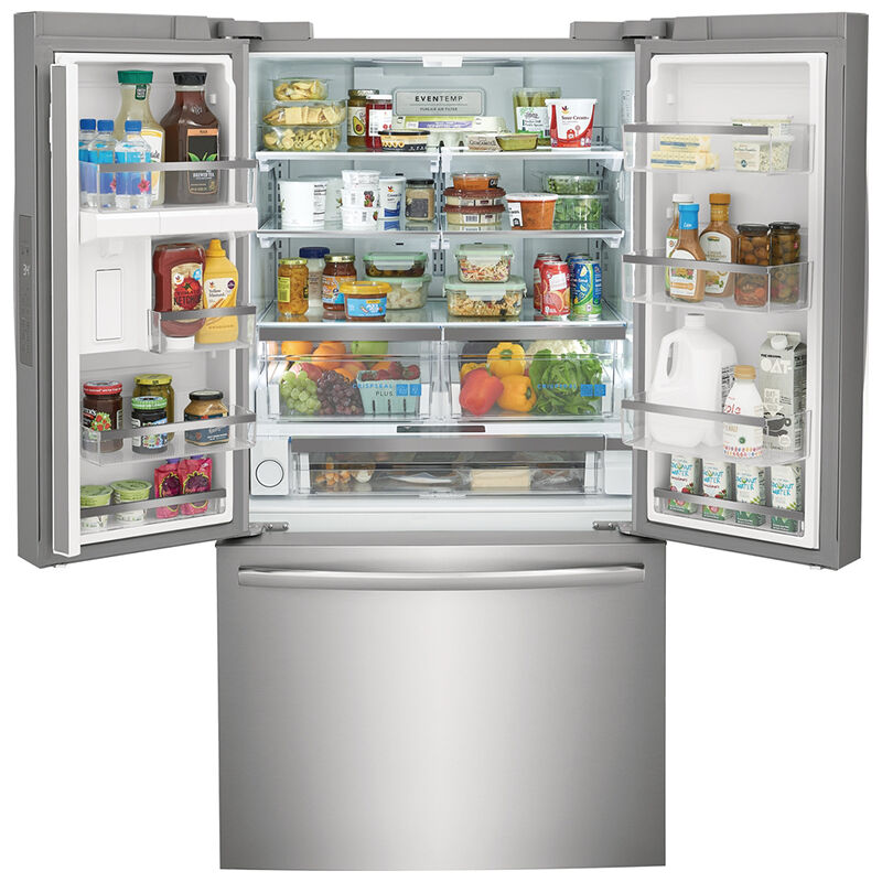 Frigidaire Gallery 36 in. 28.8 cu. ft. French Door Refrigerator with Internal Water Dispenser - Smudge-Proof Stainless Steel, , hires