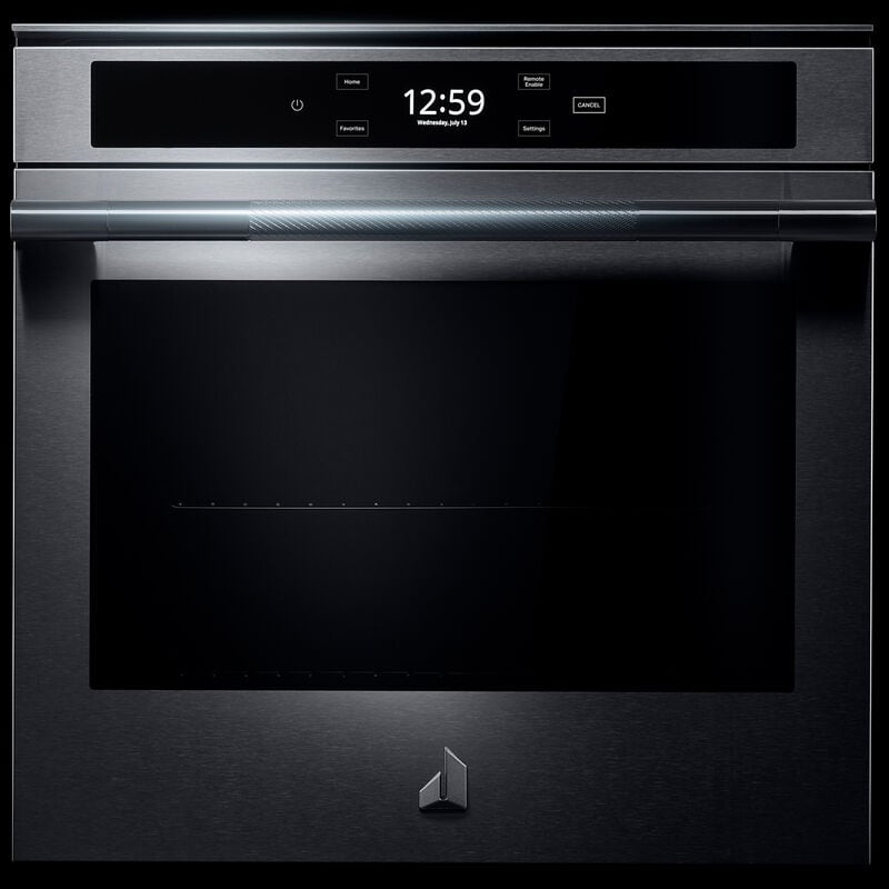 JennAir Rise 24 in. 2.6 cu. ft. Smart Electric Single Wall Oven with True European Convection - Stainless Steel, , hires