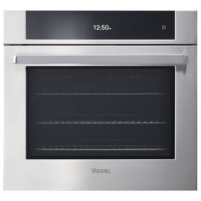 Viking 30 in. 4.3 cu. ft. Smart Electric Single Wall Oven with True European Convection - Stainless Steel | MVSOE6301SS