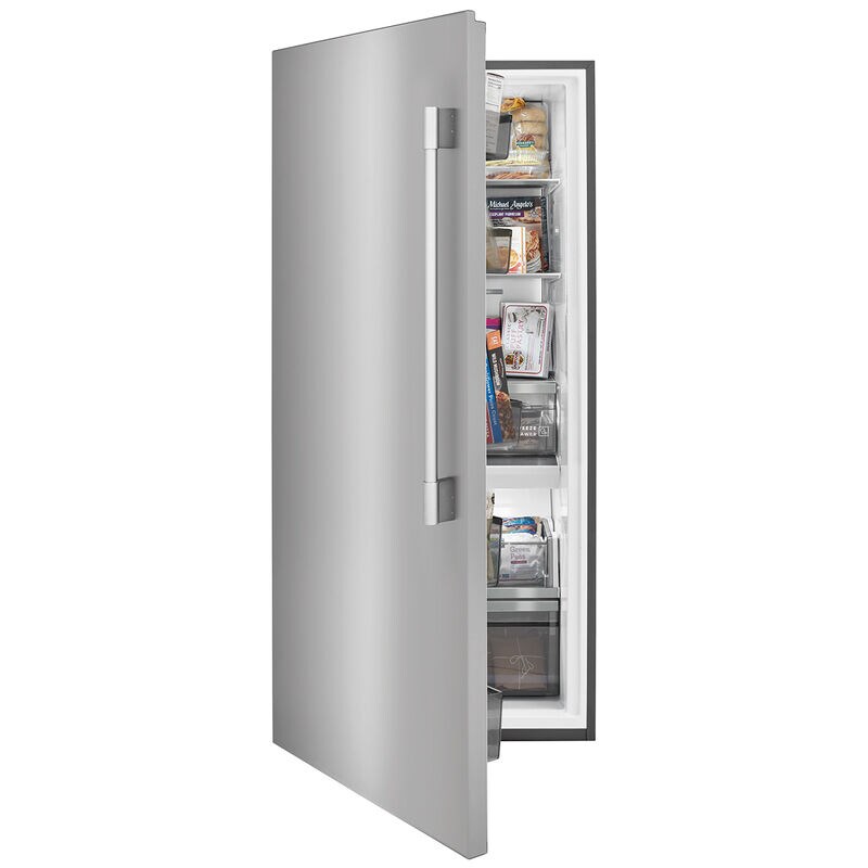 Frigidaire Professional Series 33 in. 18.8 cu. ft. Double-Drawers Upright Freezer with Ice-Maker & Adjustable Shelves - Stainless Steel, , hires