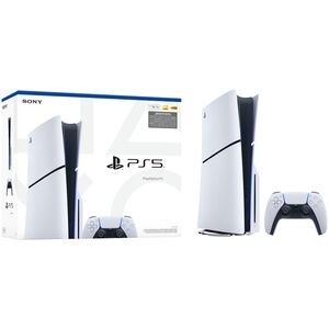 Sony PlayStation 5 Physical Slim Console - 1TB - White, , hires