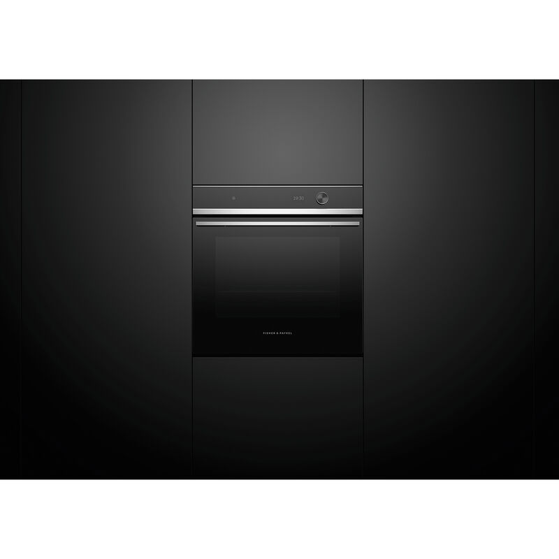Fisher & Paykel Series 7 24 in. 3 cu. ft. Smart Electric Single Wall Oven with True European Convection - Stainless Steel, , hires
