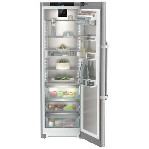 Liebherr Peak 24 in. 13.7 cu.ft. Smart Counter Depth Freeezerless Refrigerator with Internal Water Dispenser - Stainless Steel, , hires