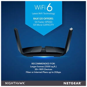 Netgear Nighthawk AX12 12-Stream MU-MIMO Wi-Fi 6 Router, , hires