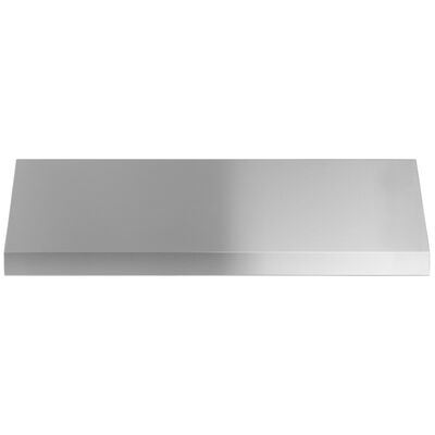GE 36 in. Canopy Pro Style Range Hood with 4 Speed Settings, 600 CFM, Convertible Venting & 2 LED Lights - Stainless Steel | UVW8364SPSS
