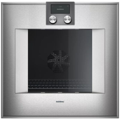 Gaggenau 400 Series 24 in. 3.2 cu. ft. Smart Electric Single Wall Oven with Standard Convection - Stainless Steel | BO450612