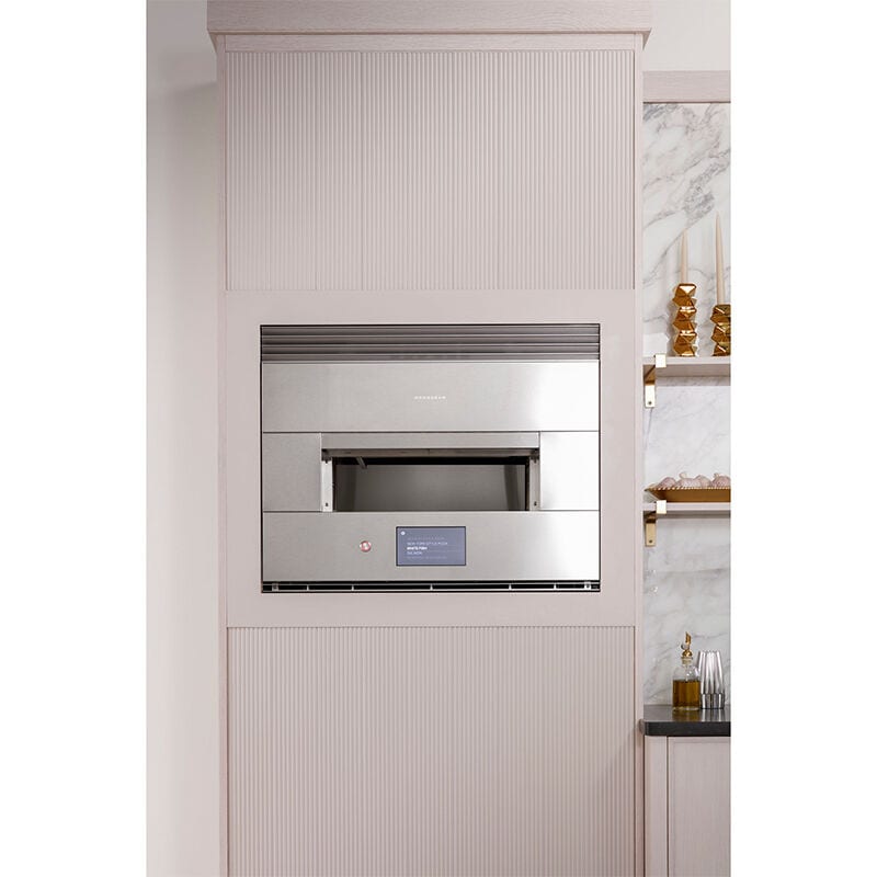 Monogram 30 in. 1.2 cu. ft. Smart Electric Single Wall Oven - Stainless Steel, , hires