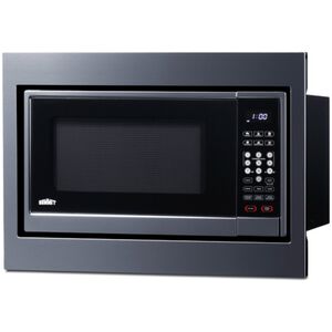 Summit 24 in. 1.2 cu. ft. 1000W Built-In Microwave - Stainless Steel (Trim Kit Included), , hires