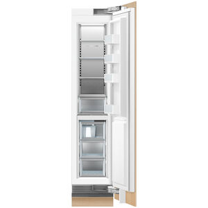 Fisher & Paykel Series 11 18 in. 7.8 cu. ft. Built-In Upright Freezer with Ice Maker, Adjustable Shelves & Digital Control - Custom Panel Ready, , hires