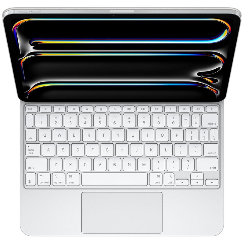 Apple - Magic Keyboard for iPad Pro 11-inch (M4) - White, , hires