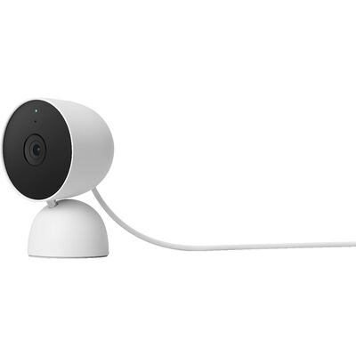 Google Nest Cam Indoor Wired Security Camera (Snow) | GA01998-US