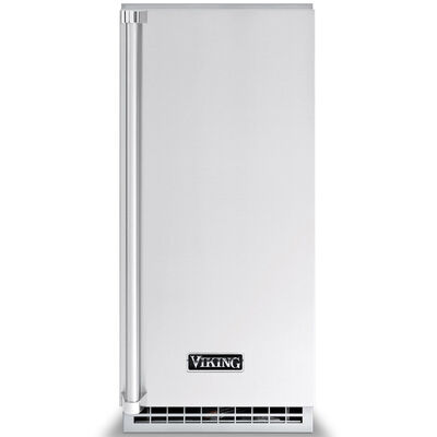 Viking Professional 5 Series 15 in. Ice Maker with 26 Lbs. Ice Storage Capacity & Digital Control - Custom Panel Ready | FGNI515