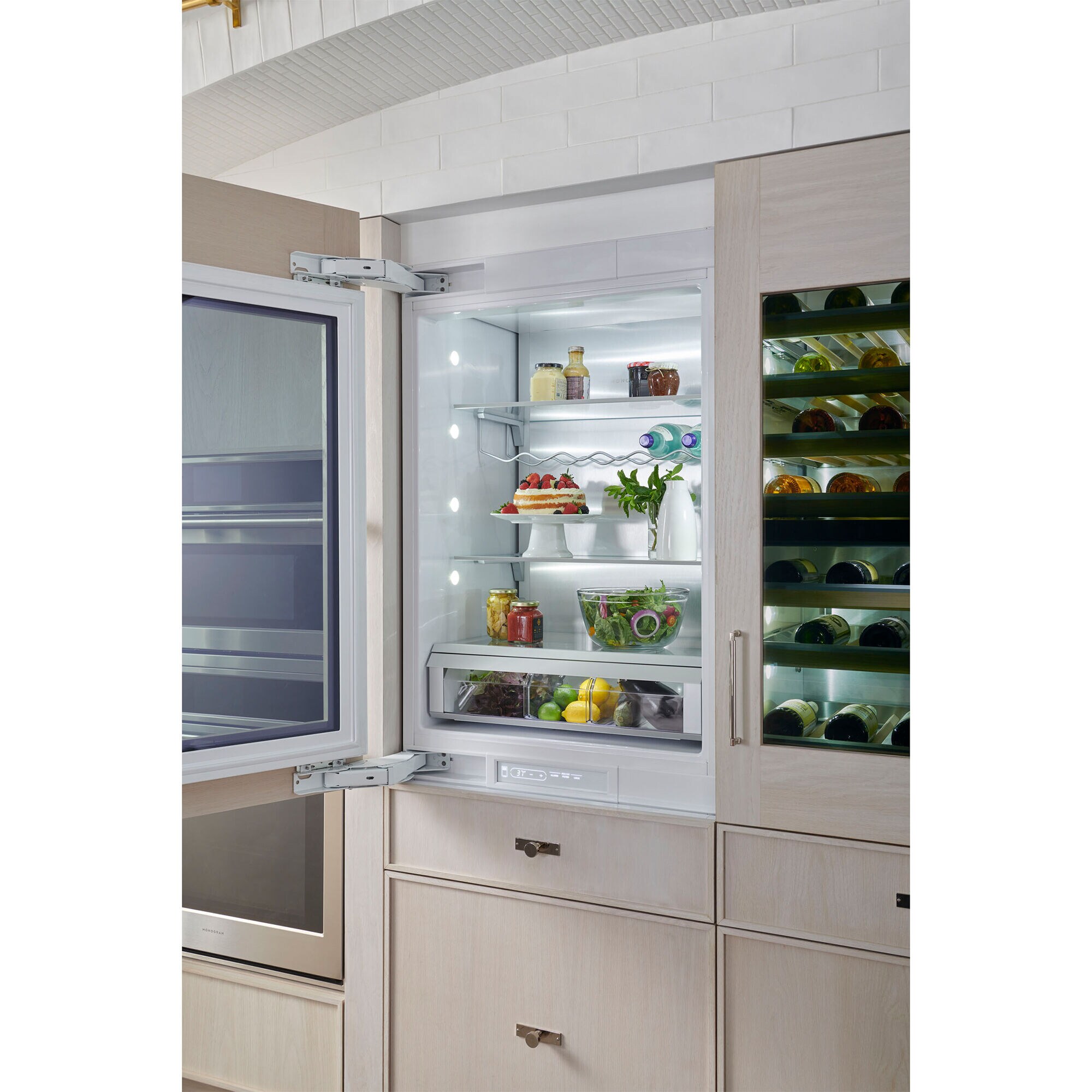 Ge monogram hot sale bottom freezer