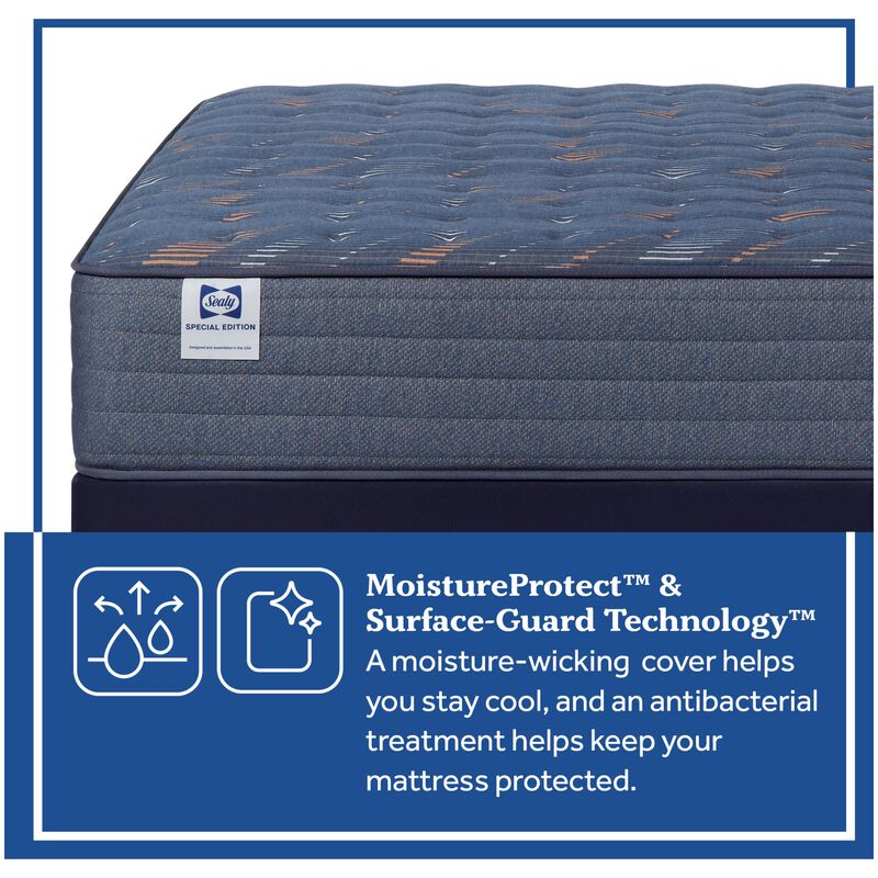 Sealy Warner Special Edition Medium Innerspring Twin XL Size Mattress, , hires