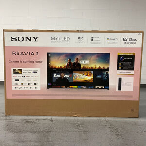 Sony - 65" Class Bravia 9 Series QLED Mini-LED 4K UHD Smart Google TV (Open Box Good Condition), , hires