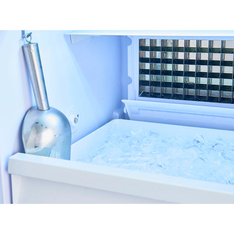 Summit 18 in. Built-In Undercounter Outdoor Commercial-Use Ice Maker with 33 lb. Ice Storage, Auto-Defrost & Digital Control - Custom Panel Ready, , hires