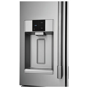 Frigidaire Professional 36 in. 21.4 cu. ft. Counter Depth 4-Door French Door Refrigerator with External Ice & Water Dispenser- Stainless Steel, , hires