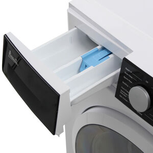 Avanti 24 in. 2.2 cu. ft. Stackable Front Load Washer with Sanitize & Steam Cycle - White, , hires