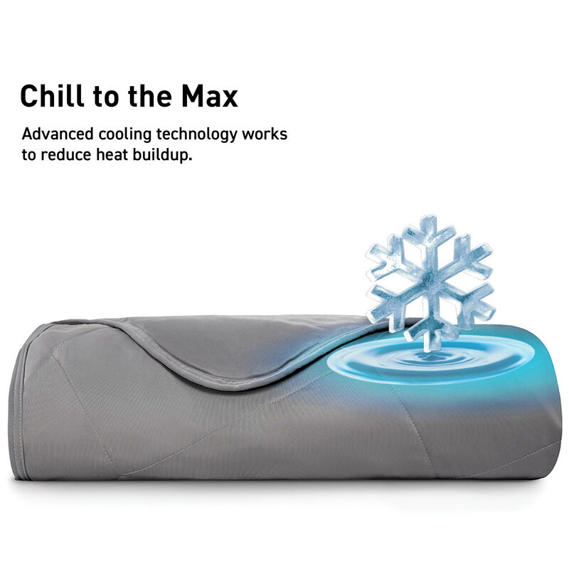 BEDGEAR Cooling Blanket Queen Size - Gray, , hires