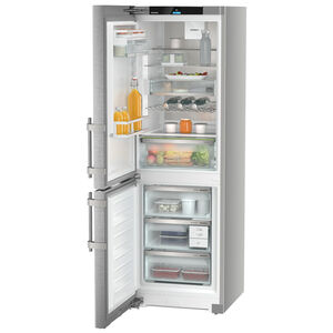 Liebherr Prime Series 24 in. 11.4 cu. ft. Left-Hinged Counter Depth Bottom Freezer Refrigerator - Stainless Steel, , hires