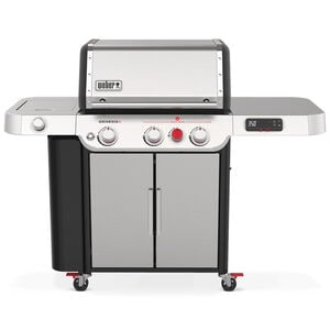 Weber Genesis SX-335 Smart 3-Burner Liquid Propane Gas Grill with Side Burner & Sear Burner - Stainless Steel, , hires