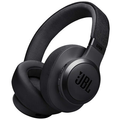 JBL - Live 770NC Wireless Noise Cancelling Over-The-Ear Headphones - Black | JBLLV770NCBK