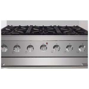 NXR 36 in. 5.5 cu. ft. Standard Convection Gas Range with 6 Sealed Burners - Stainless Steel, , hires