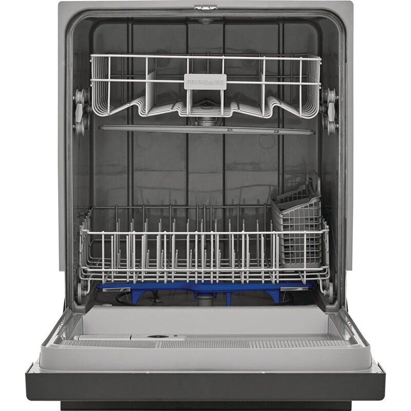 Frigidaire 24 in. Front Control Dishwasher with 62 dBa Sound Level & Pocket - Stainless Steel, Stainless Steel, hires