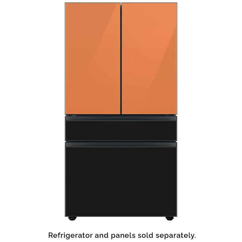 Samsung Bespoke 4-Door French Door Bottom Panel for Refrigerators - Charcoal Glass, , hires