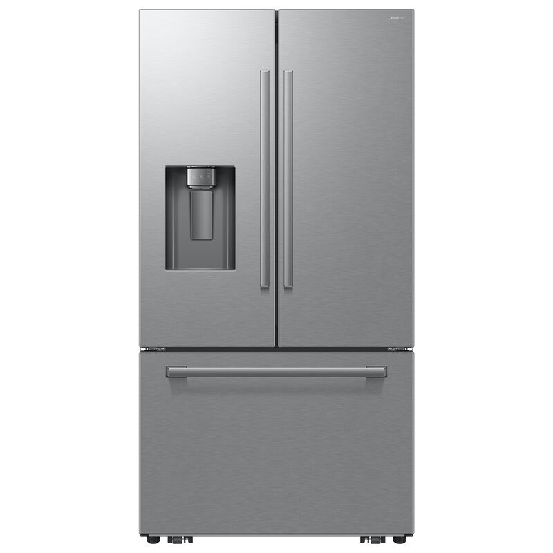 Samsung Bespoke 36 in. 28.5 cu. ft. Smart French Door Refrigerator with Ice & Water Dispenser - Fingerprint Resistant Stainless, , hires