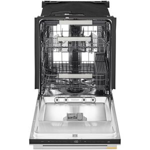 LG SIGNATURE 24 in. Top Control Flush-Mount Smart Dishwasher with 39 dBA Sound Level, 3rd-Rack & Dynamic Heat Dry with AOD - PrintProof Stainless Steel, , hires