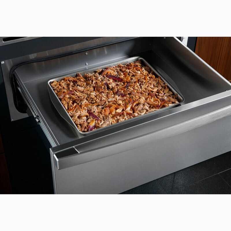 GE Profile 27 in. 1.7 cu. ft. Warming Drawer with Humidity Control - Stainless Steel, , hires
