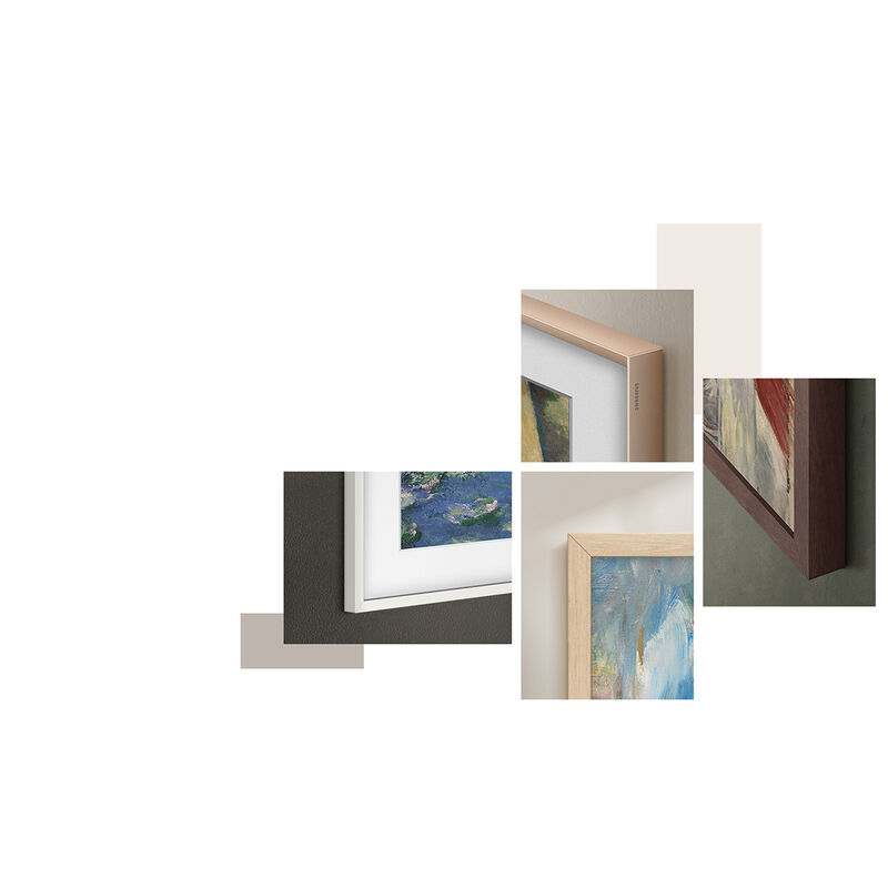 Samsung 65" The Frame Customizable Bezel - Modern Teak, , hires