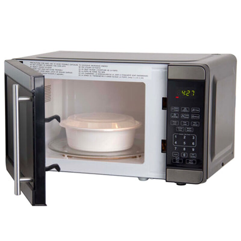 Avanti 18 in. 0.7 cu. ft. 700W Countertop Microwave - Stainless Steel, , hires