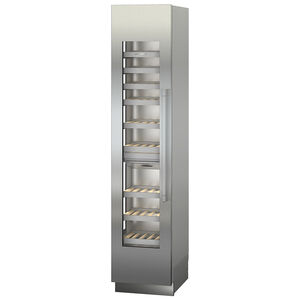 Liebherr 18 in. Built-in Wine Cabinet with Metal Racks, Dual Temperature Zones & 75 Bottle Capacity - Custom Panel Ready, , hires