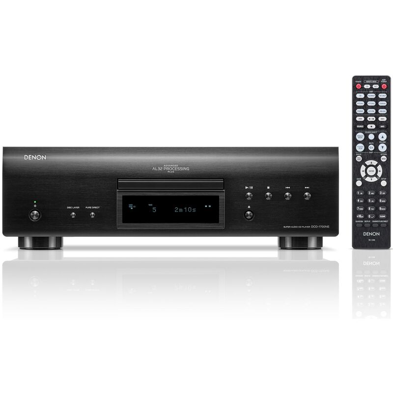 Denon CD/SACD Player with Advanced AL32 Processing Plus - Black, , hires