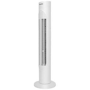 CoolVia 32 in. Oscillating Tower Fan with 3 Speed Settings - White, , hires