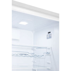 Summit 24 in. 11.3 cu. ft. Counter Depth Bottom Freezer Refrigerator Left Hinged - White, , hires