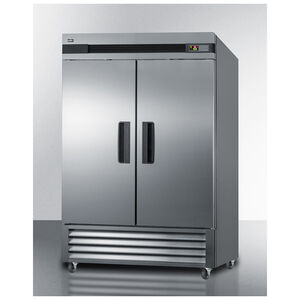 Summit 55 in. 49.0 cu. ft. Freezerless Refrigerator - Stainless Steel, , hires