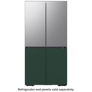Samsung BESPOKE 4-Door Flex Top Panel for Refrigerators - Stainless Steel, , hires