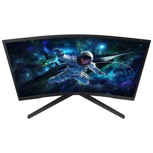 Samsung - 27" Odyssey 1000R Curved QHD 165Hz 1ms AMD FreeSync Gaming Monitor (DP, HDMI) - Black, , hires
