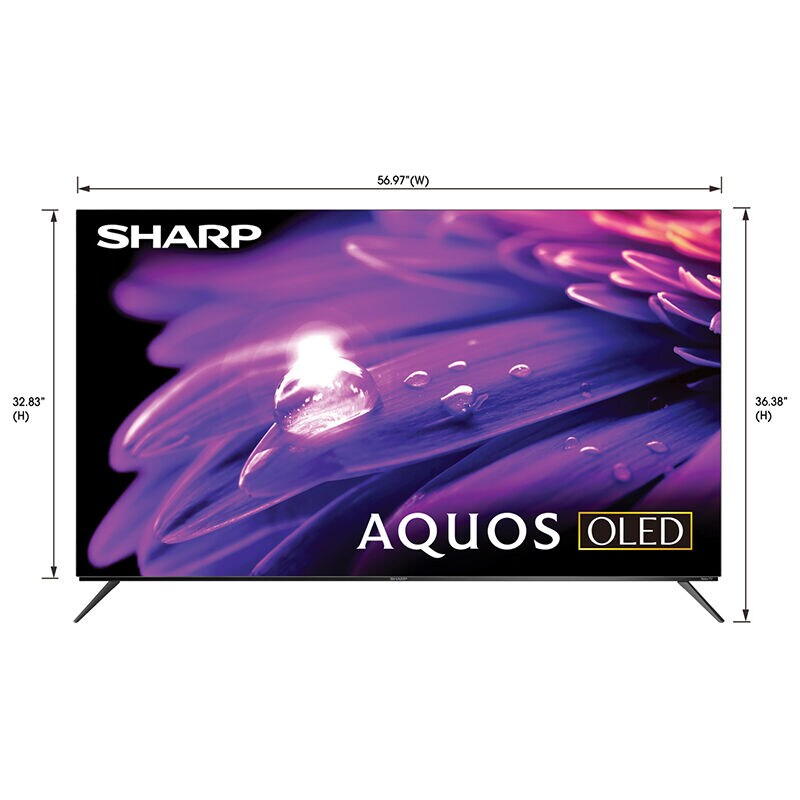 Sharp - 65" Class OLED 4K UHD Smart Roku TV, , hires